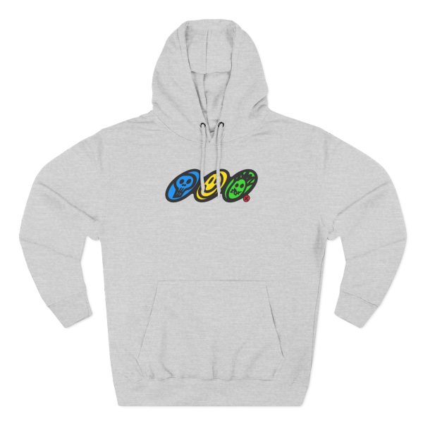 Mashtag Brady Smiley Three-Panel Fleece Hoodie