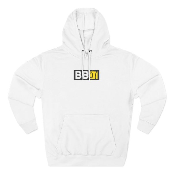 Mashtag Brady 57 Box Logo Three-Panel Fleece Hoodie